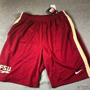 Nike Men's Maroon Athletic Shorts